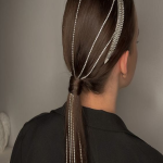 Trendy Chained Up Ponytail Hairstyles