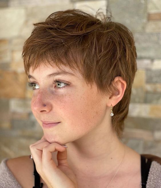 Pretty  The Shaggy Haircut Short Hairstyles 